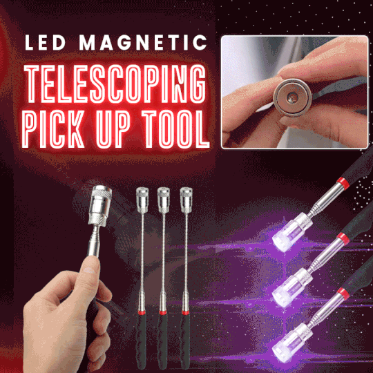 Led Retractable Magnetic Pick Up Tool