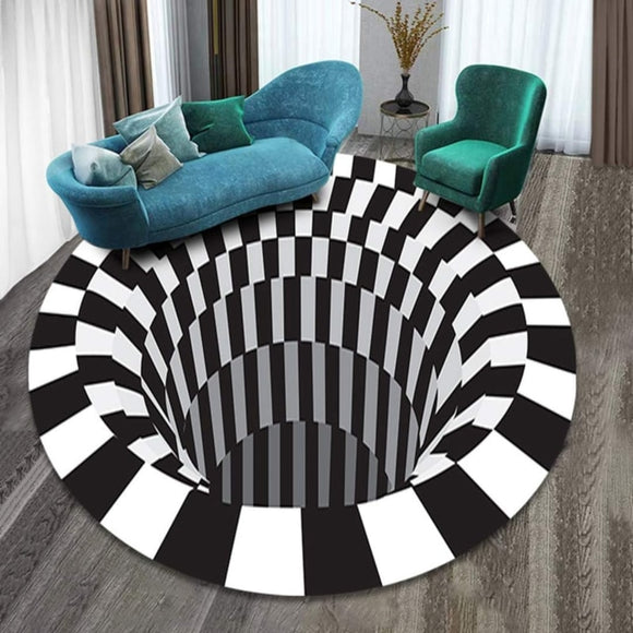 3D Carpet Vortex Illusion